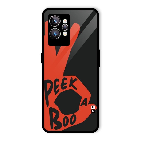 Peek-a-boo Glass Back Case for Realme GT2 Pro