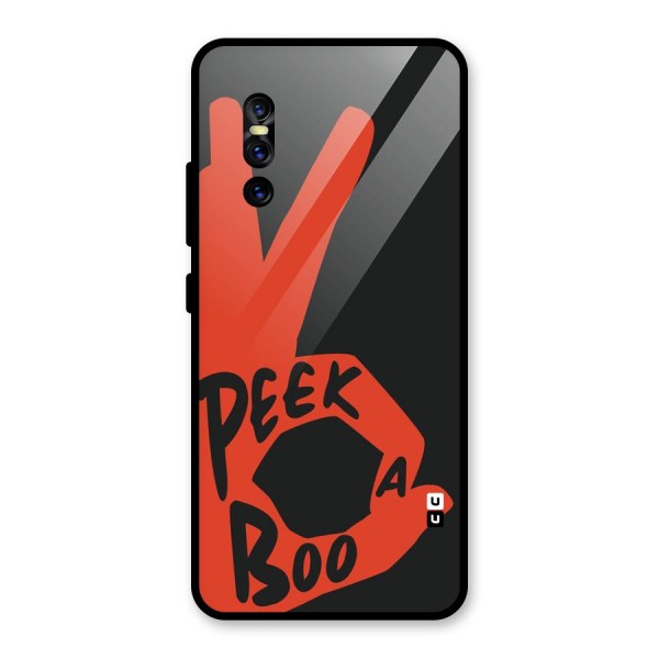 Peek-a-boo Glass Back Case for Vivo V15 Pro