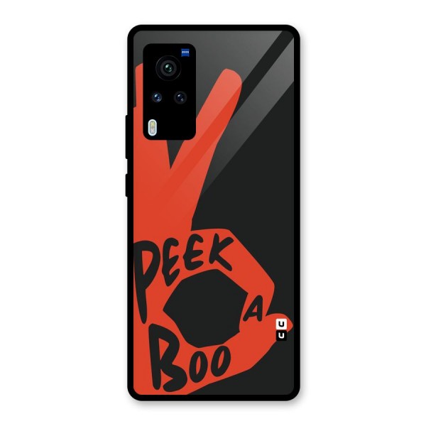 Peek-a-boo Glass Back Case for Vivo X60 Pro