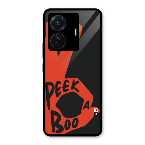 Peek-a-boo Glass Back Case for Vivo iQOO Z6 Pro