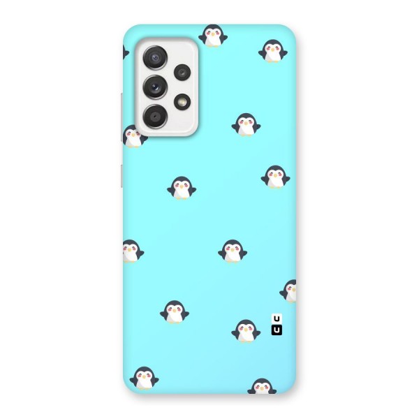 Penguins Pattern Print Back Case for Galaxy A52