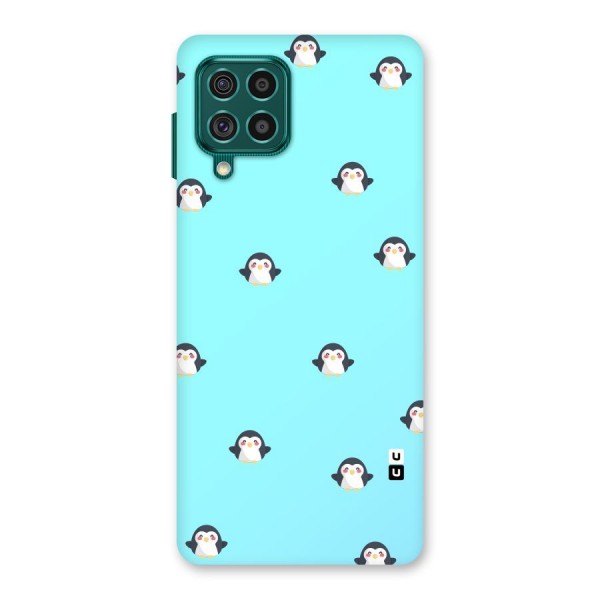 Penguins Pattern Print Back Case for Galaxy F62