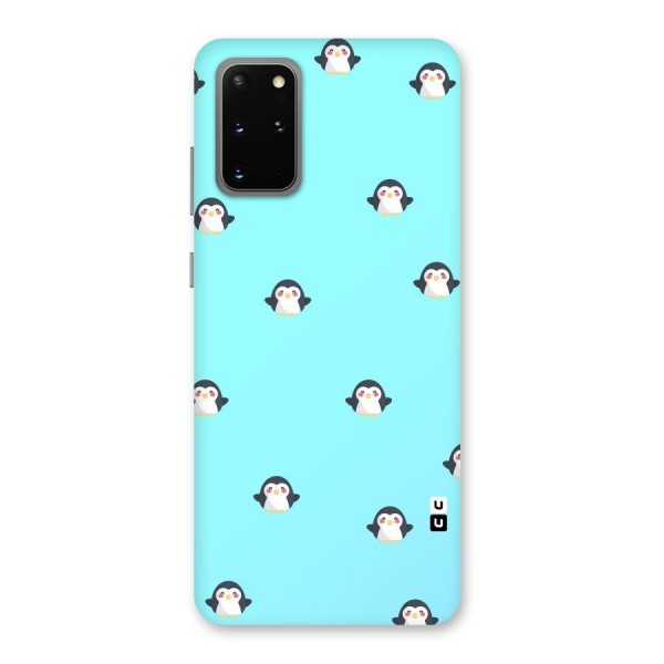 Penguins Pattern Print Back Case for Galaxy S20 Plus