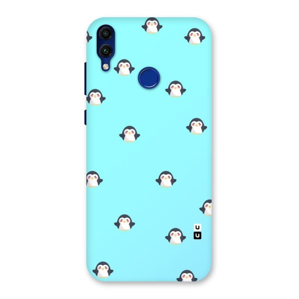 Penguins Pattern Print Back Case for Honor 8C