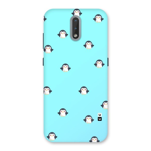 Penguins Pattern Print Back Case for Nokia 2.3