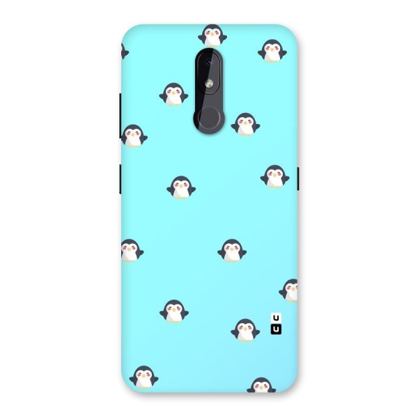 Penguins Pattern Print Back Case for Nokia 3.2