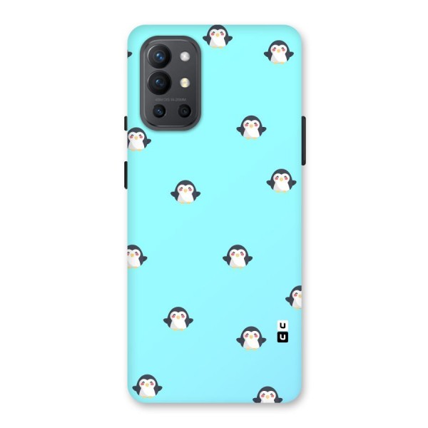 Penguins Pattern Print Back Case for OnePlus 9R