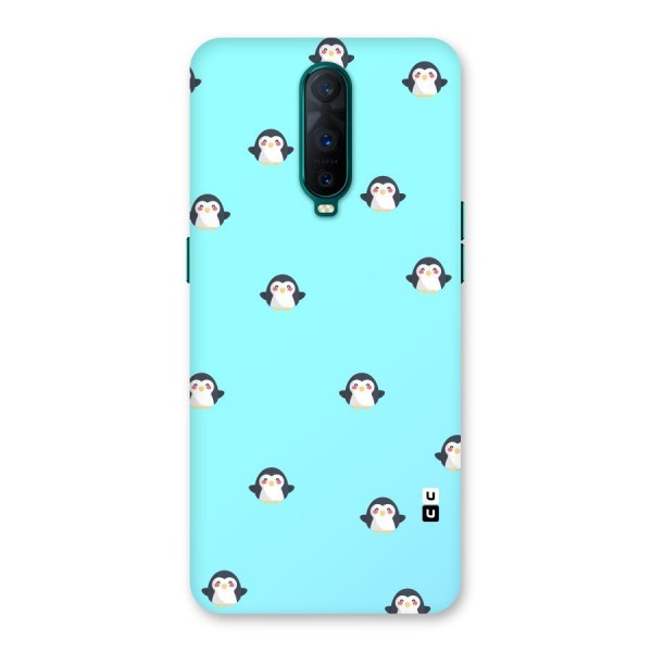 Penguins Pattern Print Back Case for Oppo R17 Pro