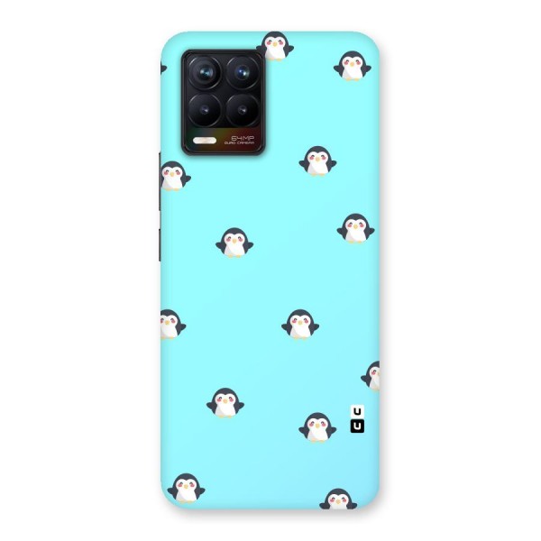 Penguins Pattern Print Back Case for Realme 8