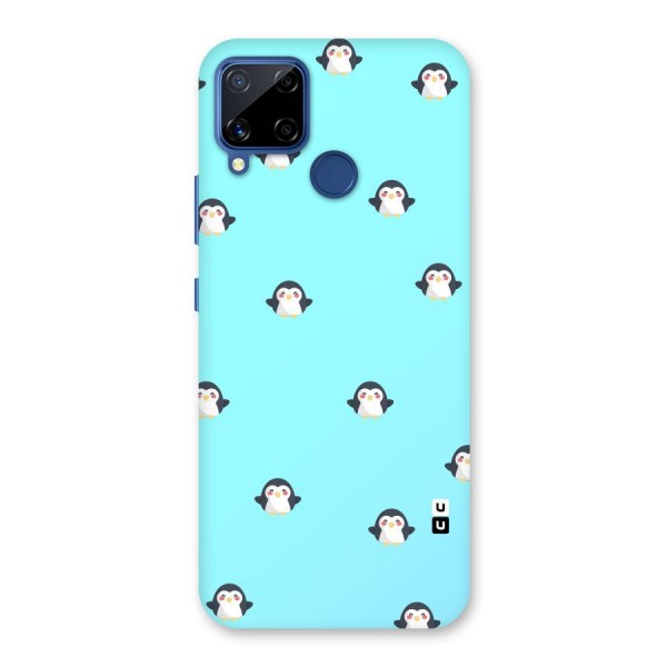 Penguins Pattern Print Back Case for Realme C12