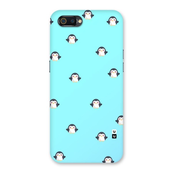 Penguins Pattern Print Back Case for Realme C2