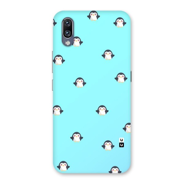 Penguins Pattern Print Back Case for Vivo NEX