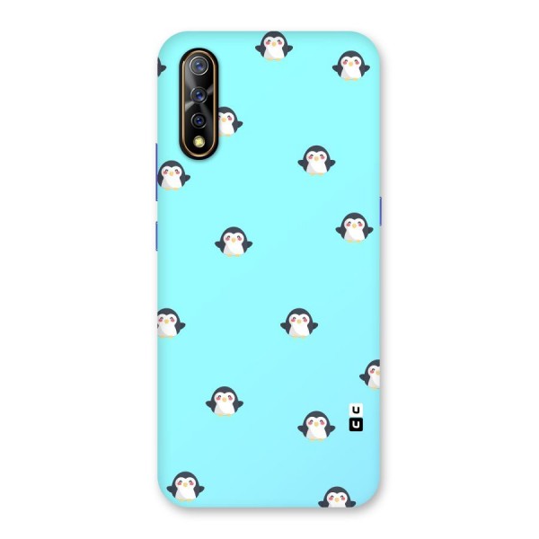 Penguins Pattern Print Back Case for Vivo S1