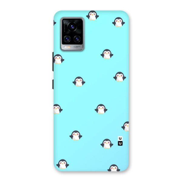 Penguins Pattern Print Back Case for Vivo V20 Pro