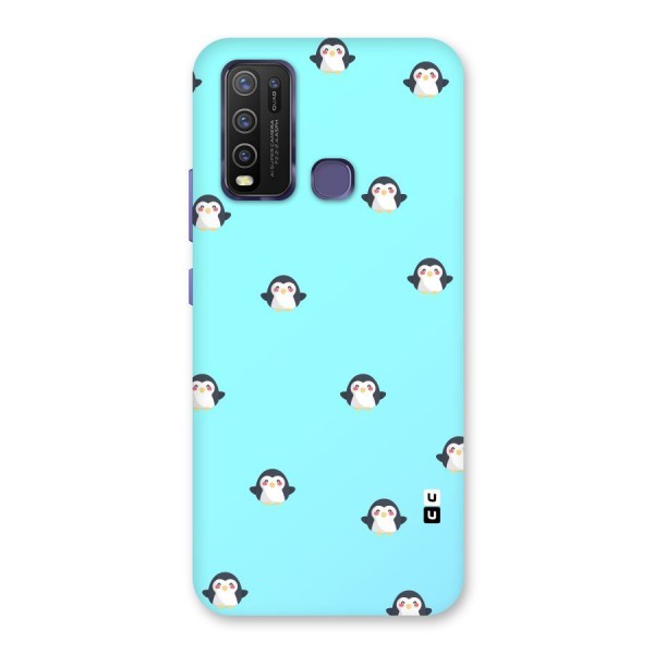 Penguins Pattern Print Back Case for Vivo Y30