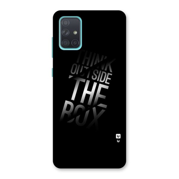 Perspective Thinking Back Case for Galaxy A71