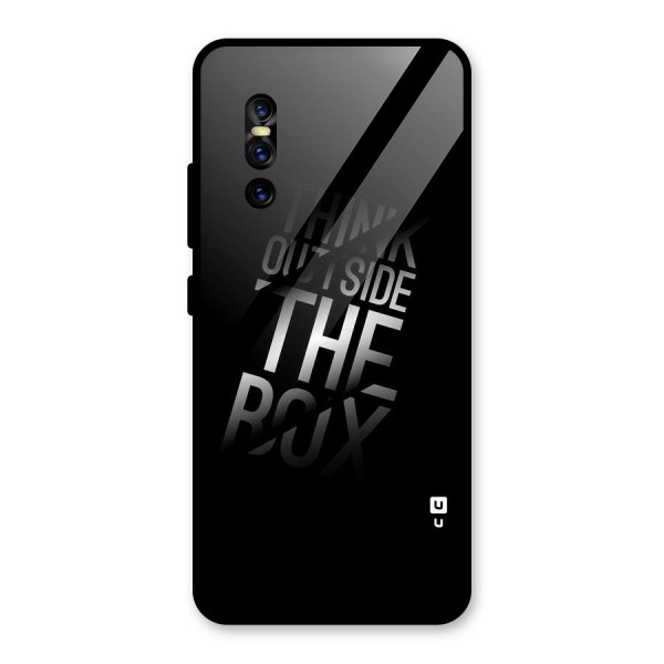 Perspective Thinking Glass Back Case for Vivo V15 Pro