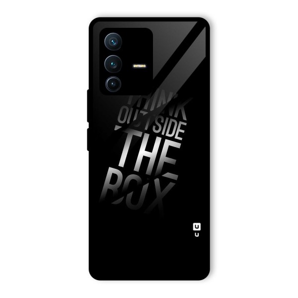 Perspective Thinking Glass Back Case for Vivo V23 Pro