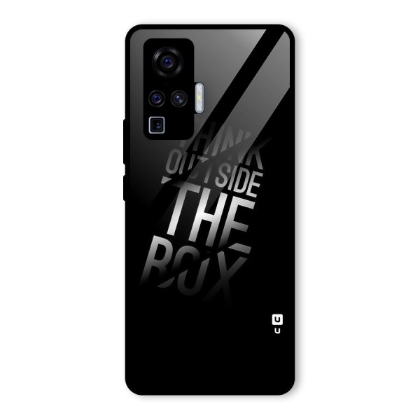 Perspective Thinking Glass Back Case for Vivo X50 Pro