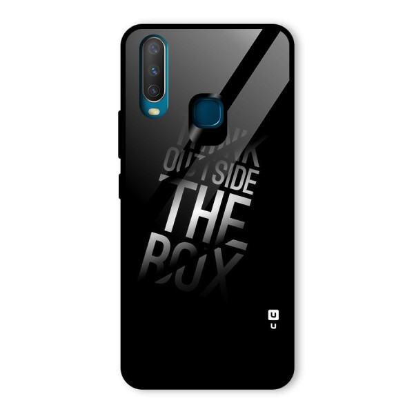 Perspective Thinking Glass Back Case for Vivo Y12