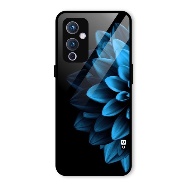 Petals In Blue Glass Back Case for OnePlus 9