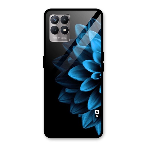 Petals In Blue Glass Back Case for Realme 8i