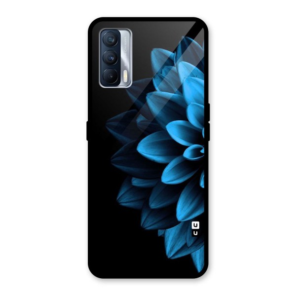 Petals In Blue Glass Back Case for Realme X7