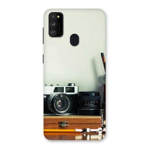 Photographer Desk Back Case for Galaxy M21