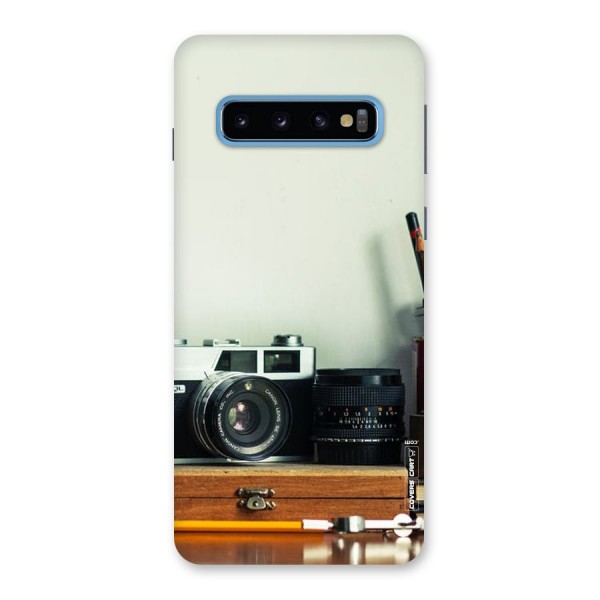 Photographer Desk Back Case for Galaxy S10