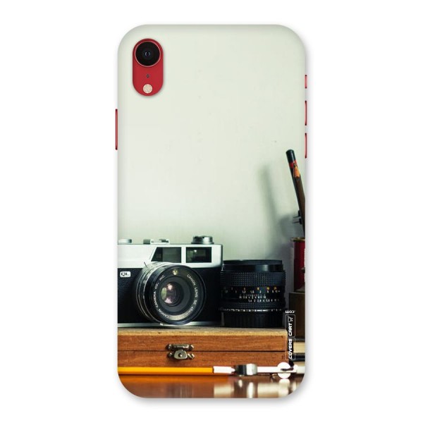 Photographer Desk Back Case for iPhone XR