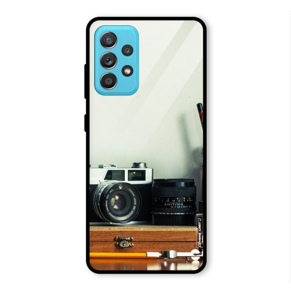 Photographer Desk Glass Back Case for Galaxy A52s 5G