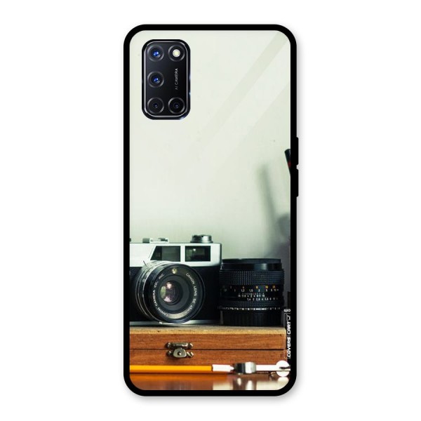 Photographer Desk Glass Back Case for Oppo A52