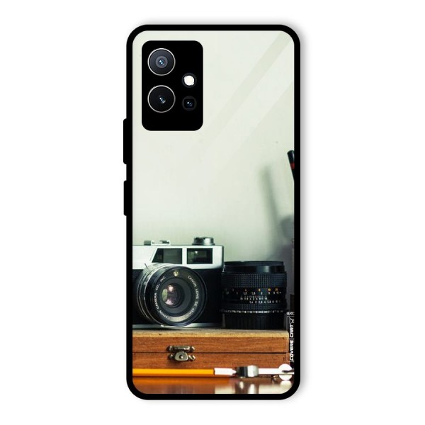 Photographer Desk Glass Back Case for Vivo T1 5G