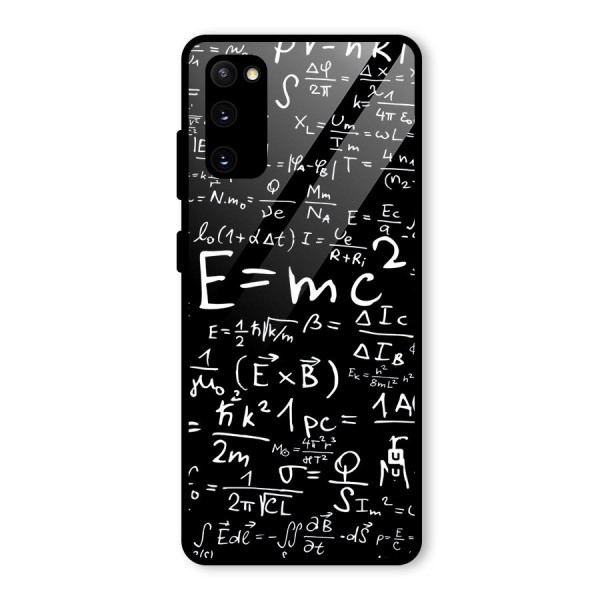 Physics Equation Glass Back Case for Galaxy S20 FE