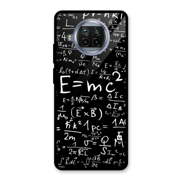 Physics Equation Glass Back Case for Mi 10i