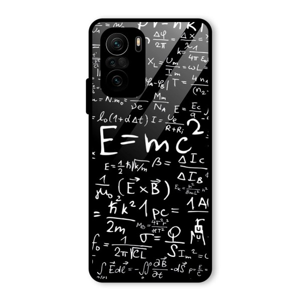 Physics Equation Glass Back Case for Mi 11x