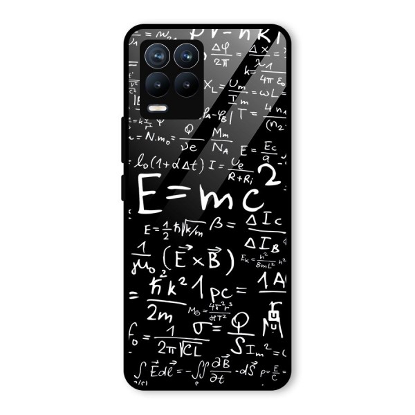 Physics Equation Glass Back Case for Realme 8 Pro