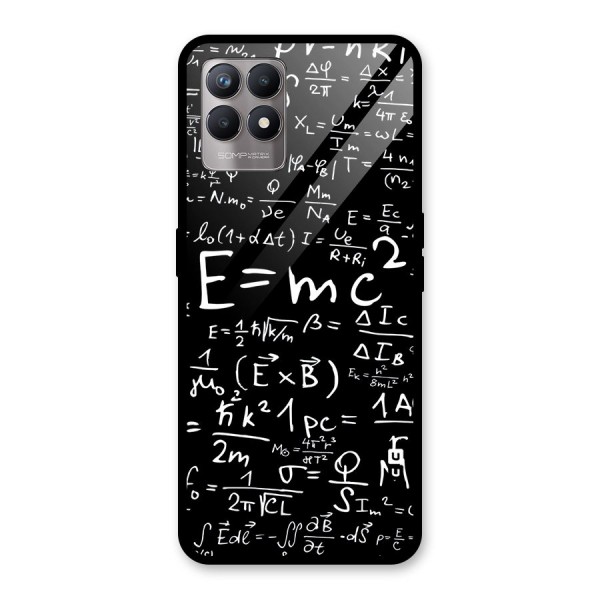 Physics Equation Glass Back Case for Realme 8i