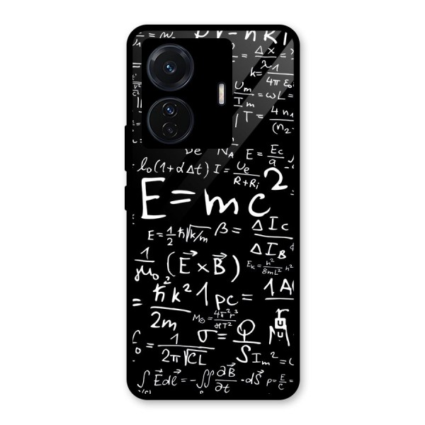 Physics Equation Glass Back Case for Vivo T1 Pro