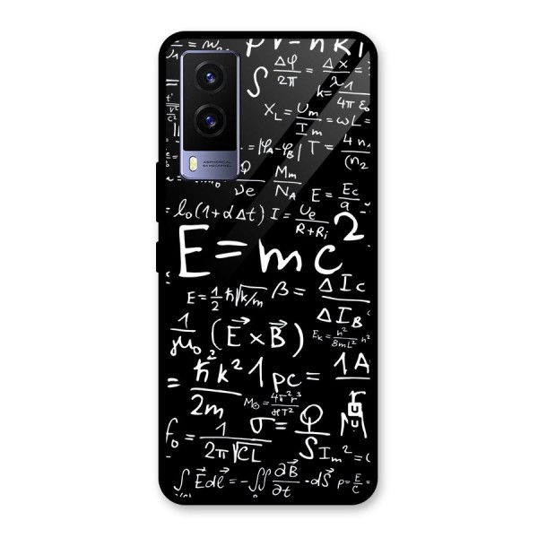 Physics Equation Glass Back Case for Vivo V21e 5G