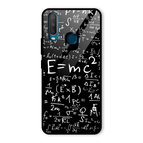 Physics Equation Glass Back Case for Vivo Y12