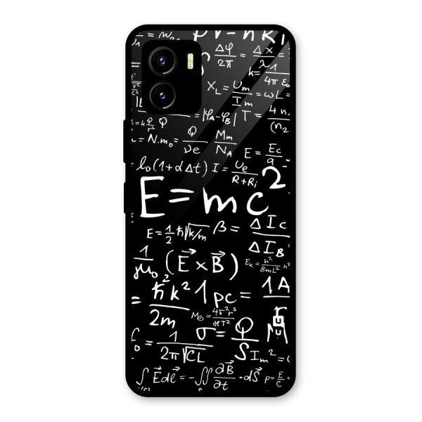 Physics Equation Glass Back Case for Vivo Y15s