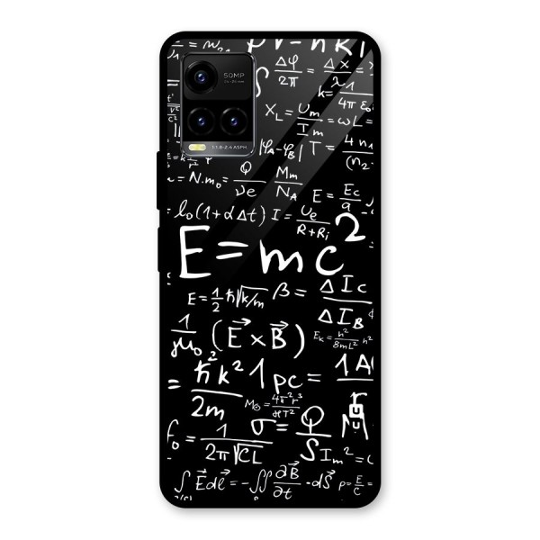 Physics Equation Glass Back Case for Vivo Y21 2021