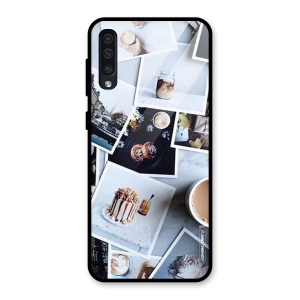 Pictures Coffee Glass Back Case for Galaxy A50s