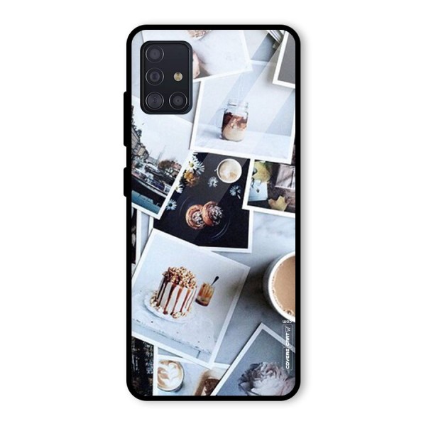 Pictures Coffee Glass Back Case for Galaxy A51