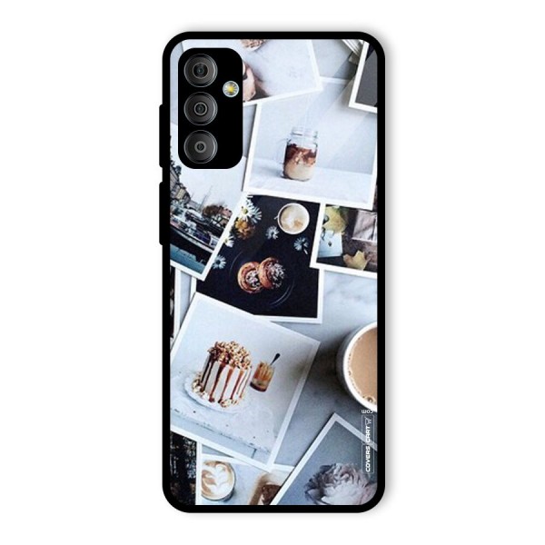 Pictures Coffee Glass Back Case for Galaxy F23