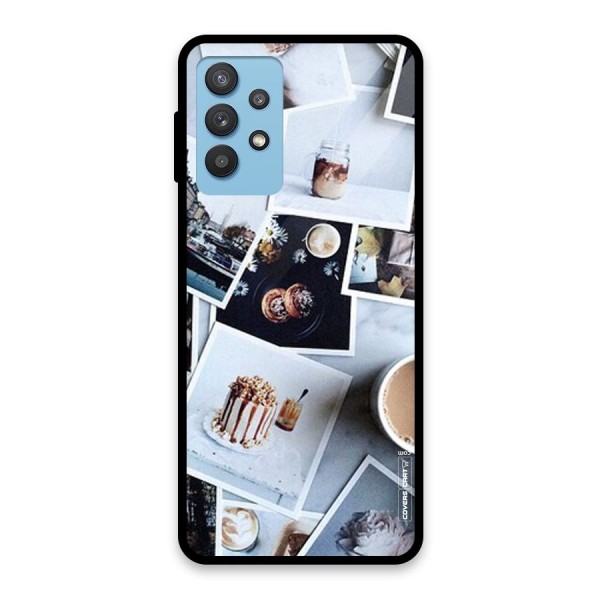 Pictures Coffee Glass Back Case for Galaxy M32 5G