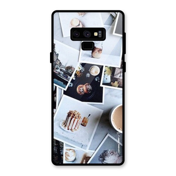 Pictures Coffee Glass Back Case for Galaxy Note 9