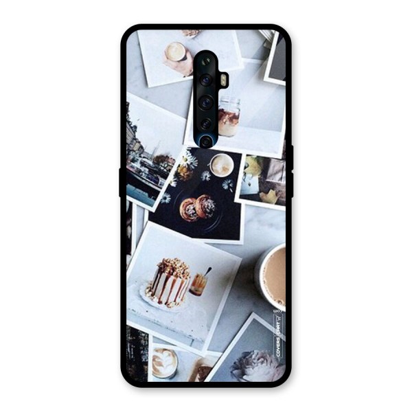 Pictures Coffee Glass Back Case for Oppo Reno2 F