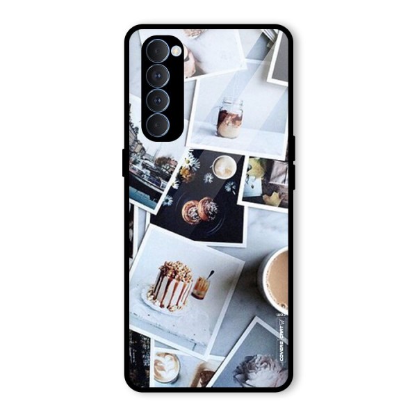 Pictures Coffee Glass Back Case for Oppo Reno4 Pro